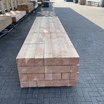 Ca. 14x Douglas balken fijnbezaagd, 150x150mm, lengte 250cm
